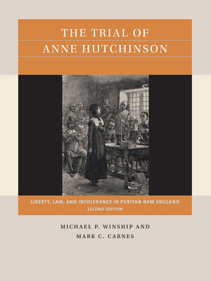cover image of The Trial of Anne Hutchinson